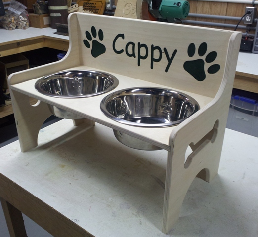 Cappy Dog Bowl